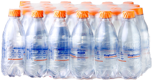 Pacas de botellas de agua personalizadas listas para entrega y distribución